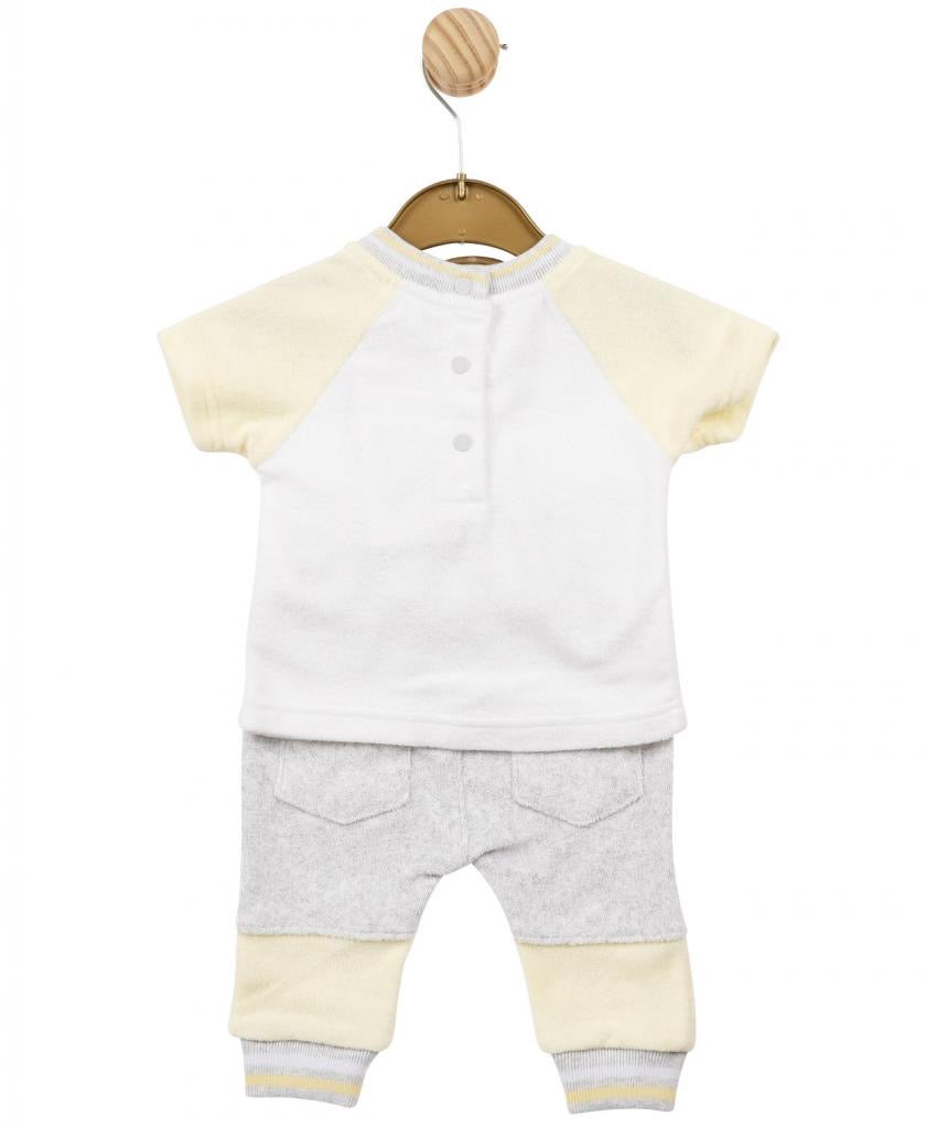 Mintini Colour Block Towelling Jog Set