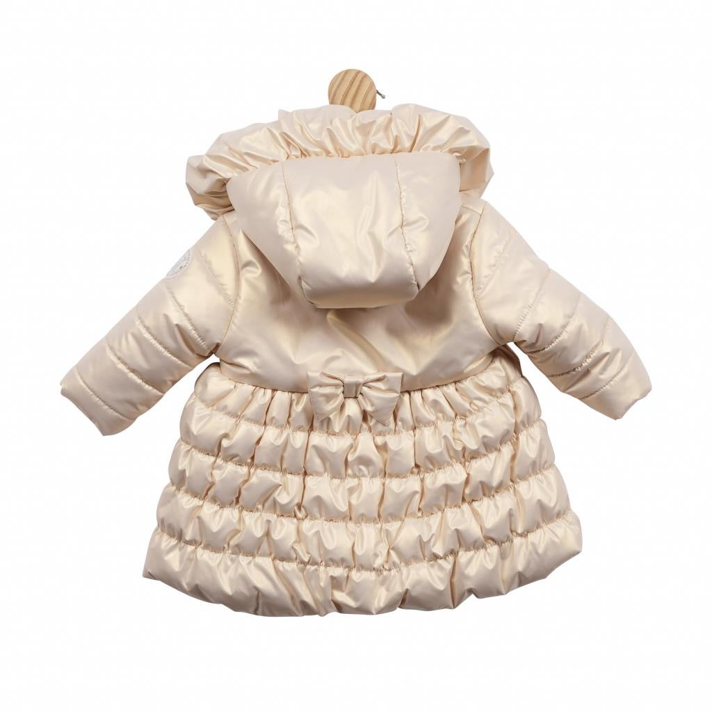 Bow Coat Champagne