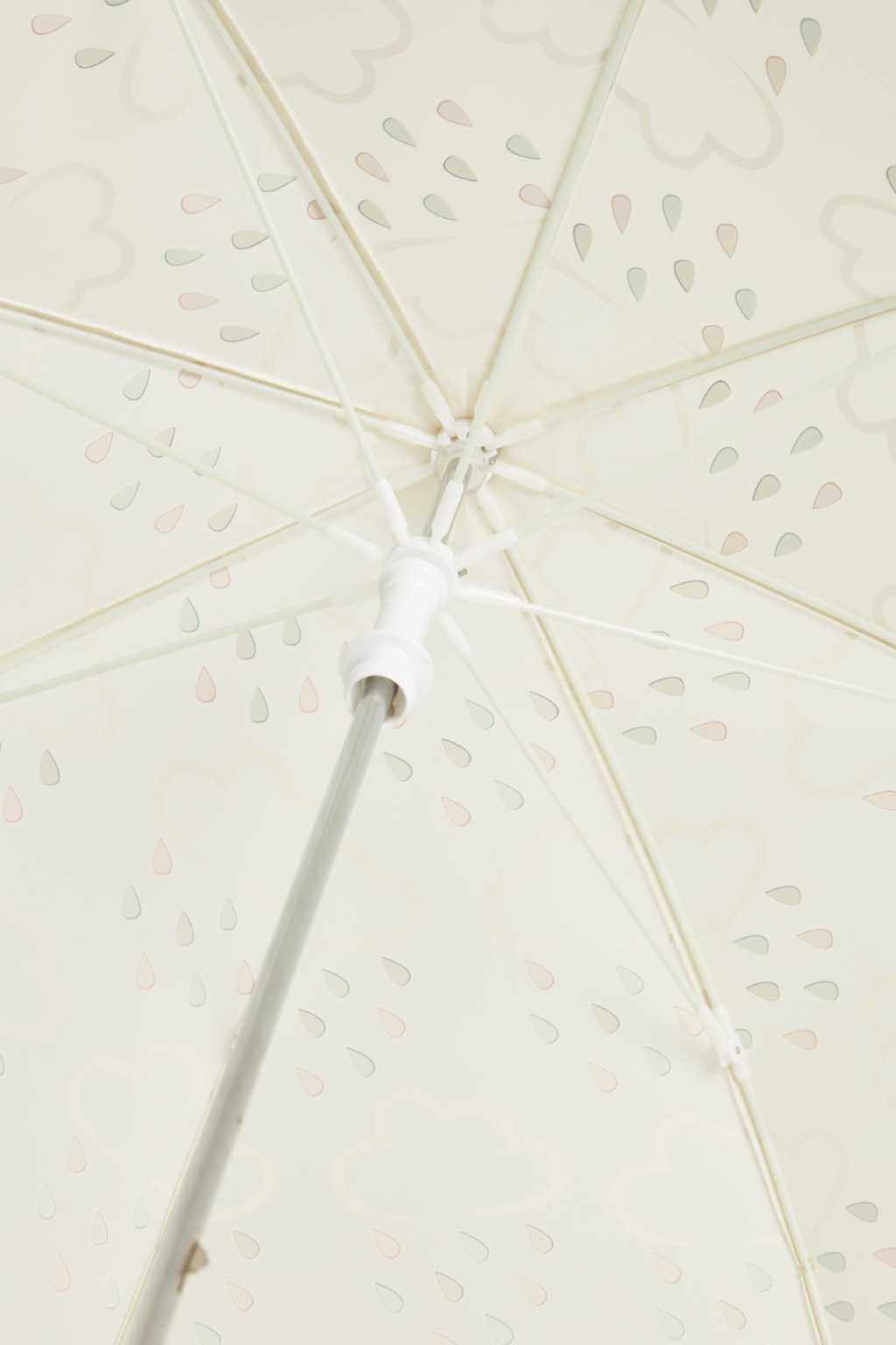 Cream Kids Colour-Revealing Umbrella