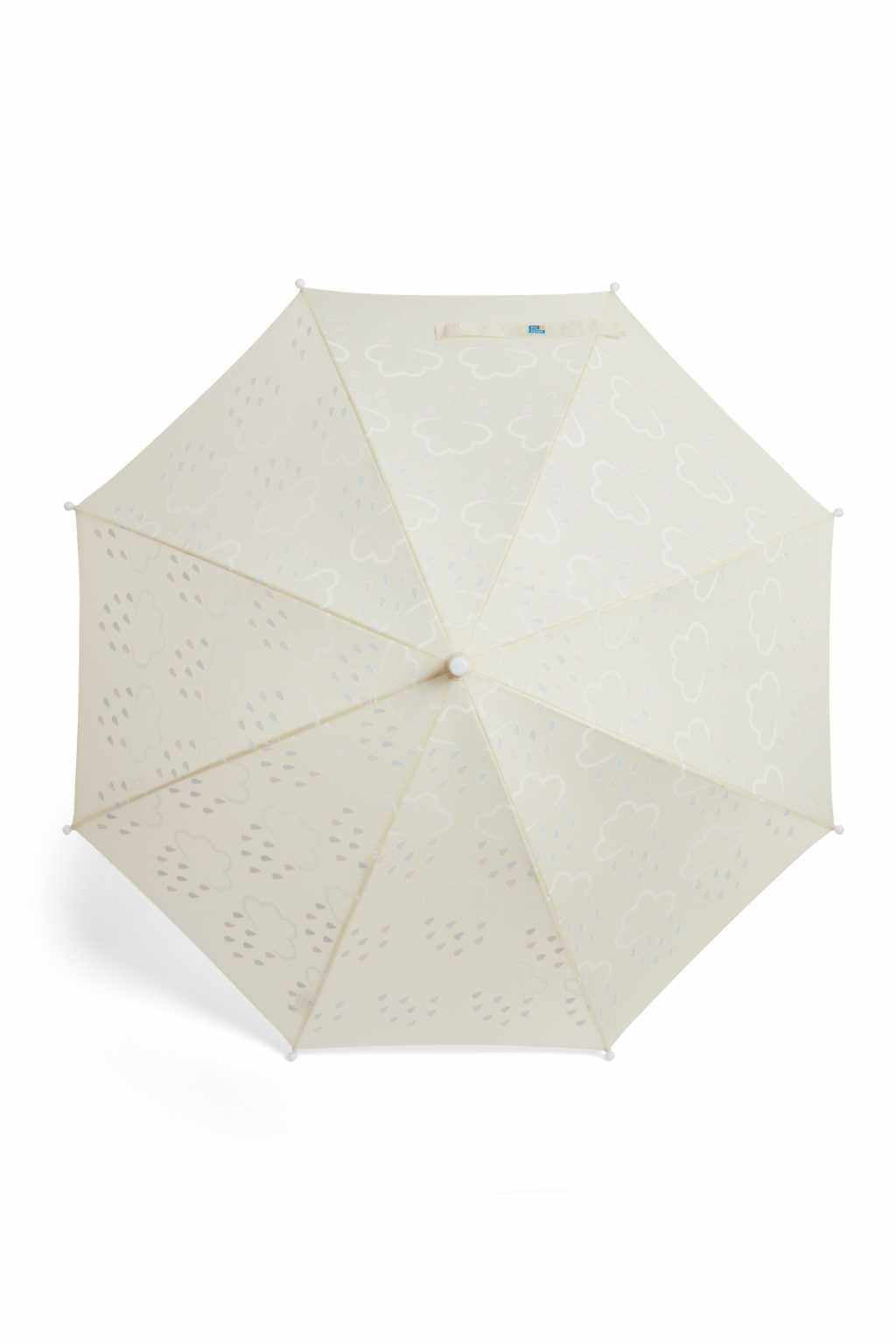 Cream Kids Colour-Revealing Umbrella