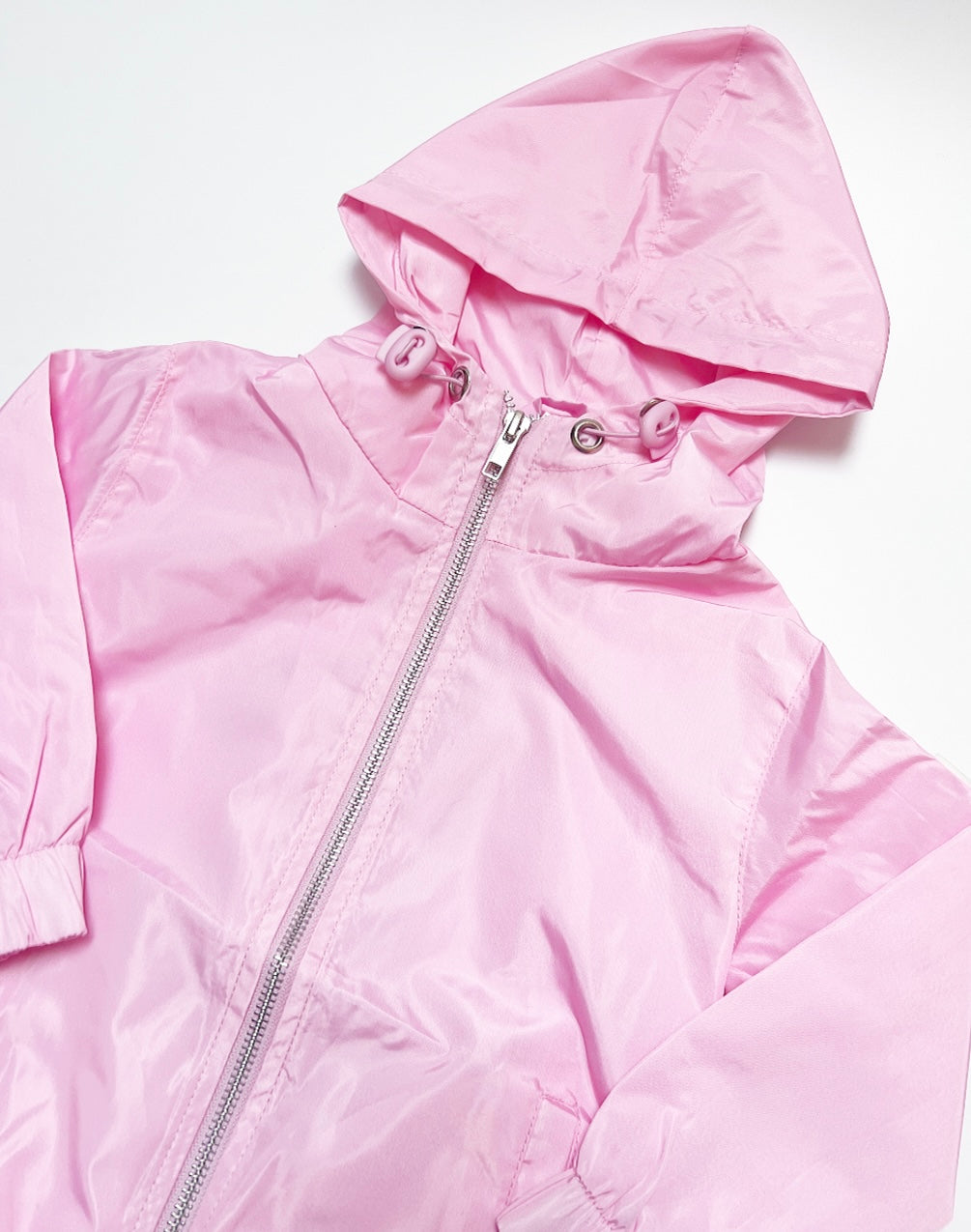 Arlo Teddy Rain Jacket Baby Pink
