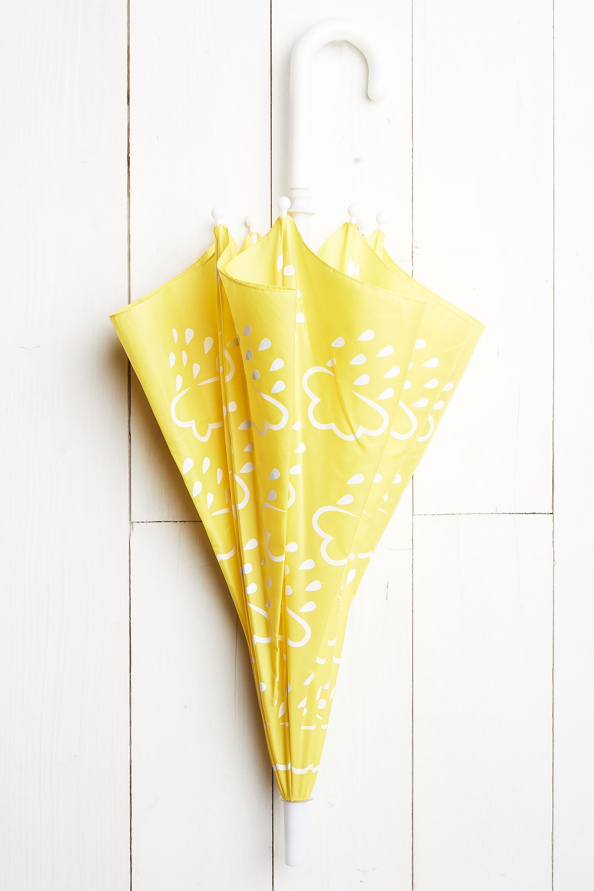 Yellow Kids Colour-Revealing Umbrella