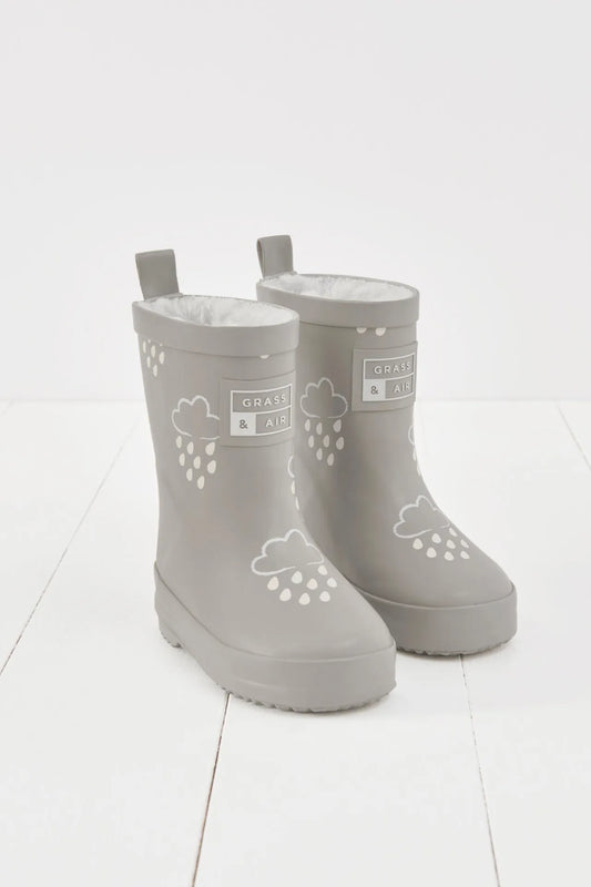 Geothermal Grey Colour-Revealing Wellies