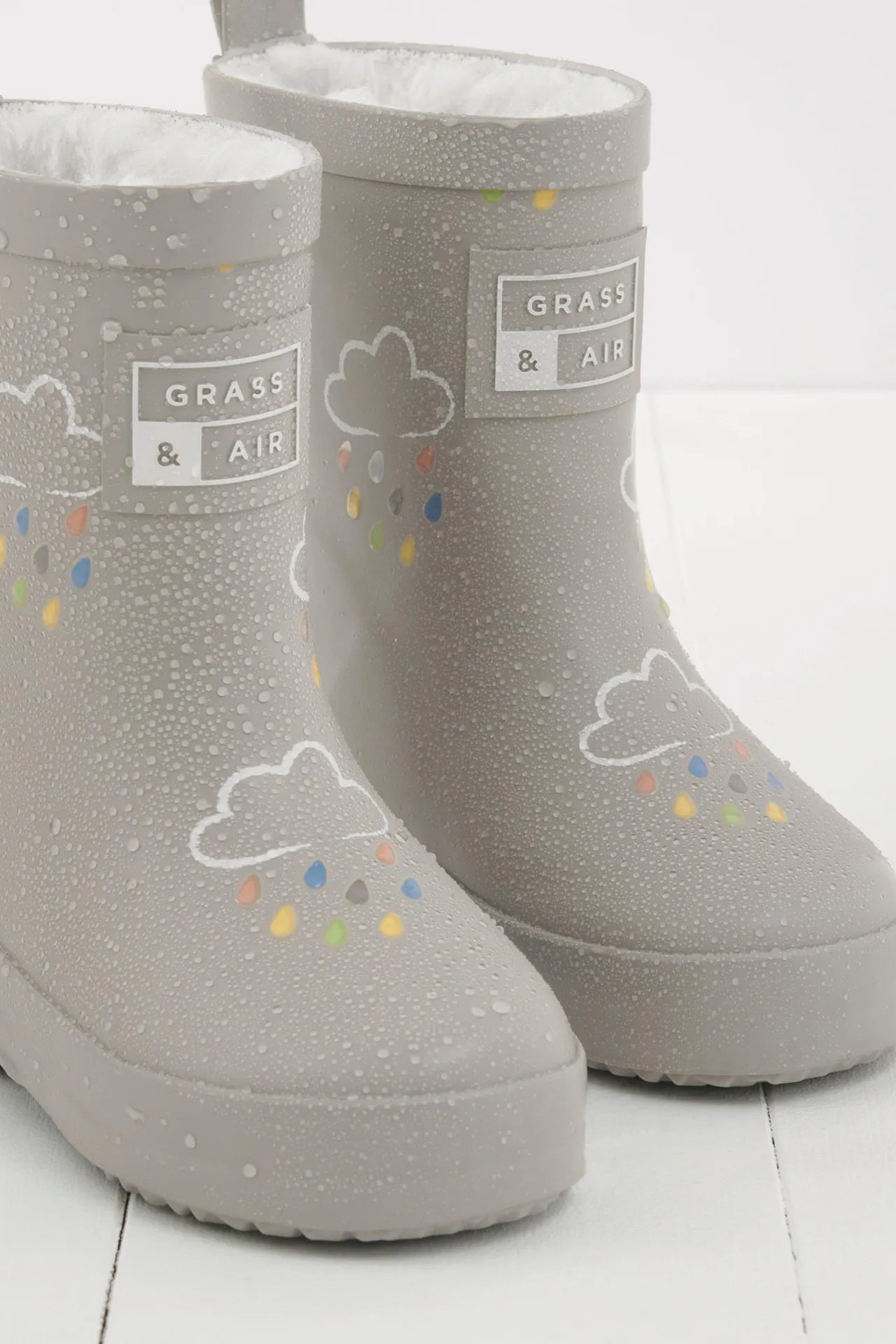 Geothermal Grey Colour-Revealing Wellies
