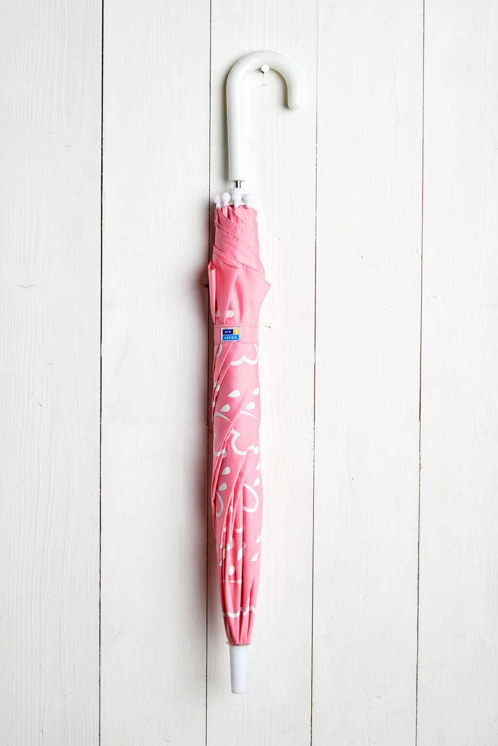 Pink Kids Colour-Revealing Umbrella