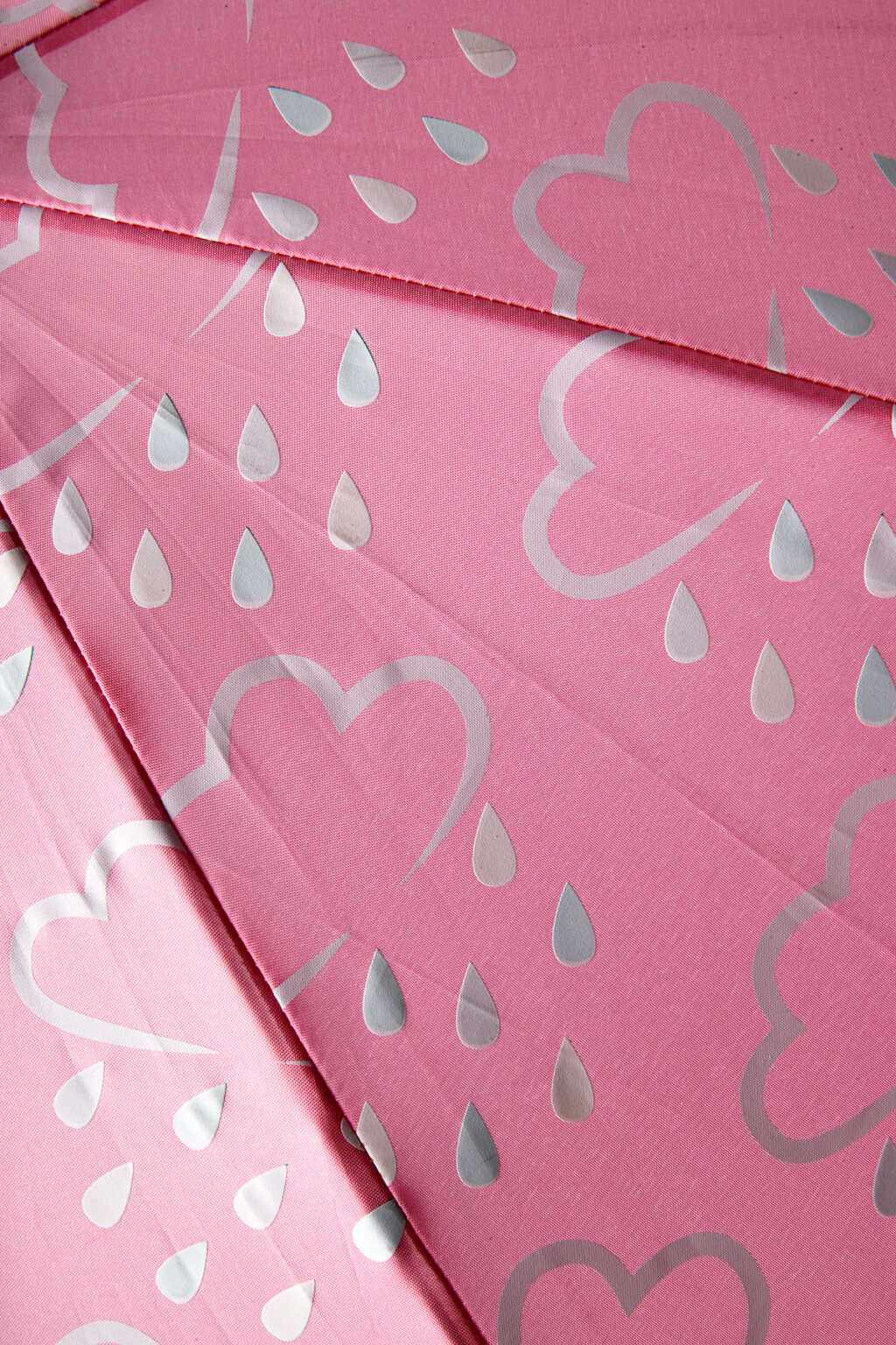 Pink Kids Colour-Revealing Umbrella