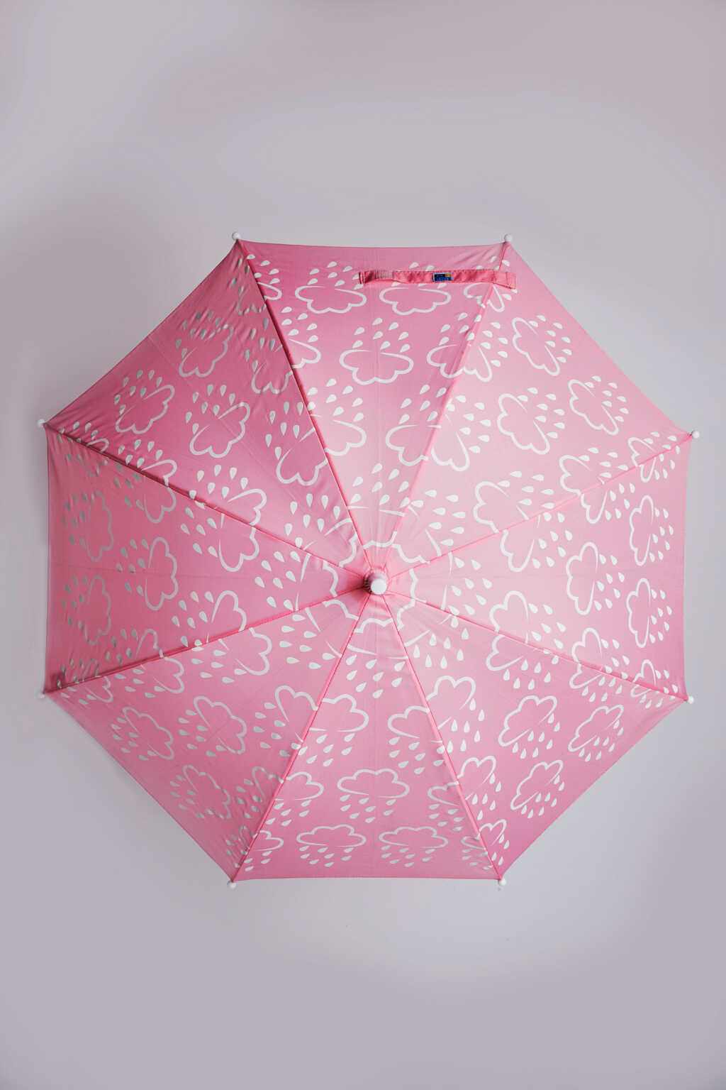 Pink Kids Colour-Revealing Umbrella