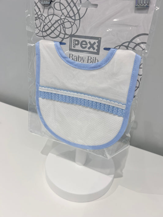 Pex Polka Dot Frilled Spanish Bib