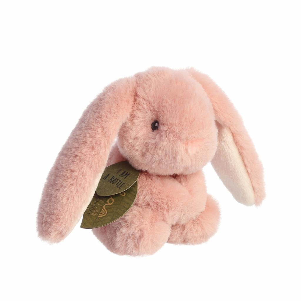 15CM Brenna Bunny Rattle Pink