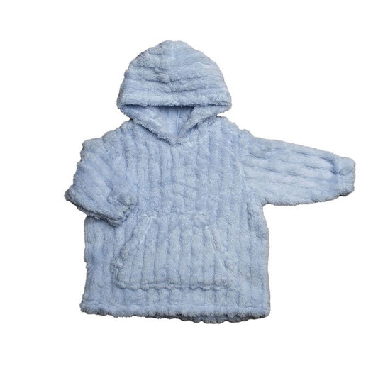 Sherpa Cosy Hoodie Baby Blue