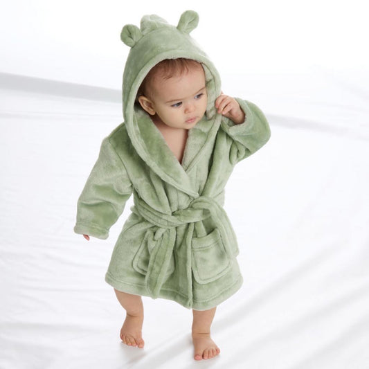 Dusky Green Dressing Gown