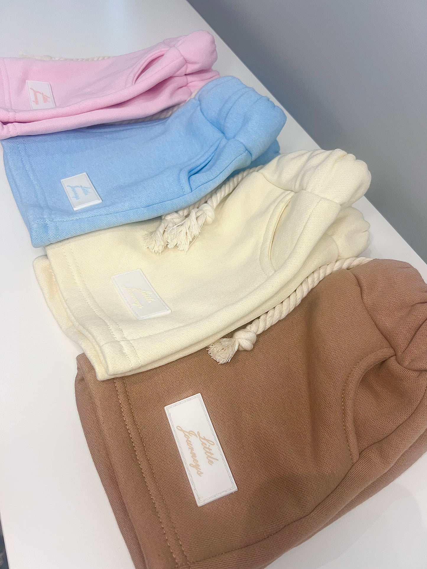 Arlo Teddy Kids Shorts & Jumper Set Cream