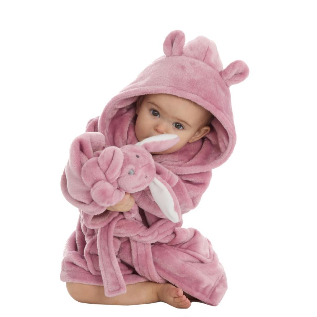 Dusky Pink Dressing Gown