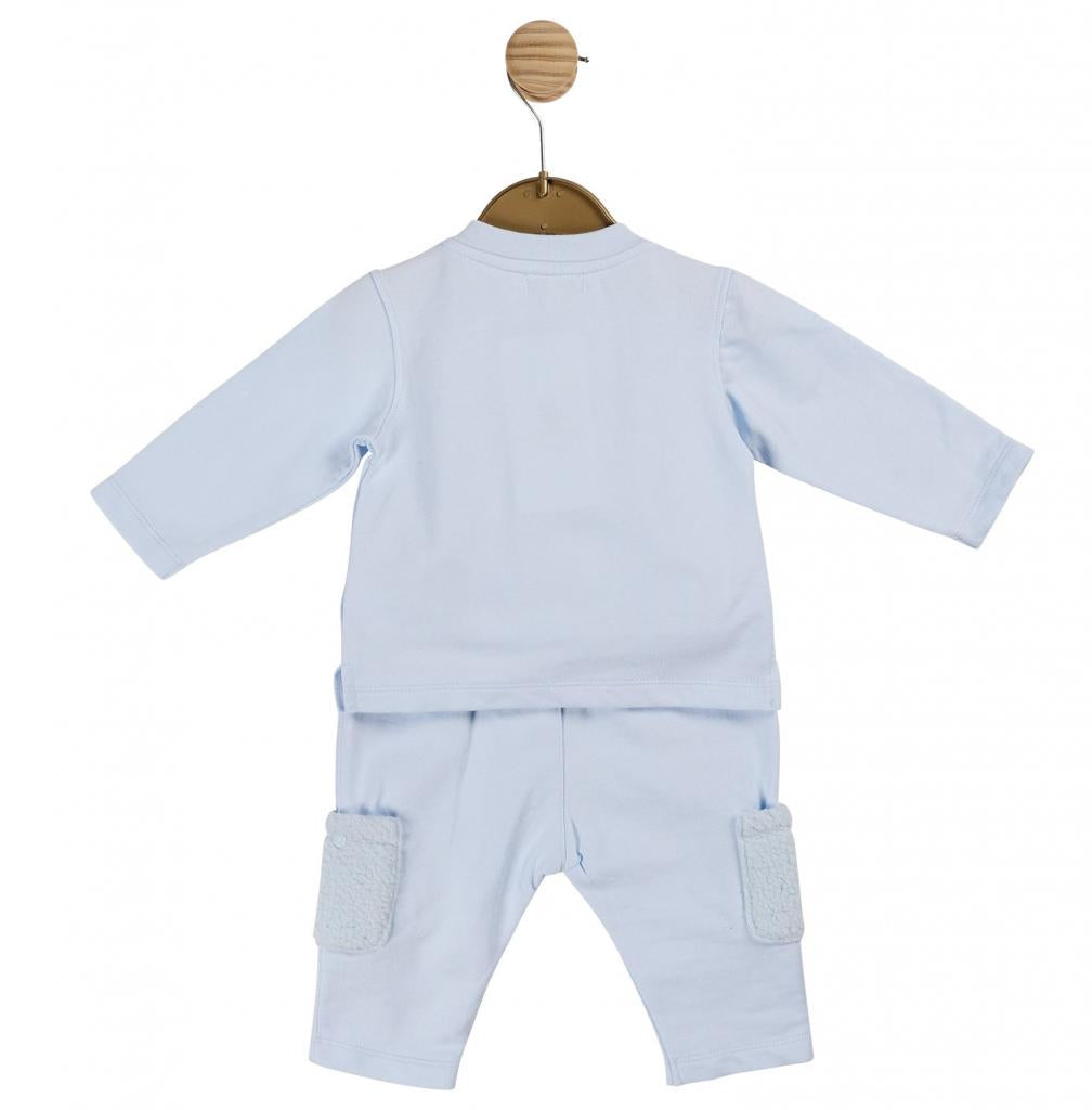 Mintini Baby Blue Fleece Tracksuit