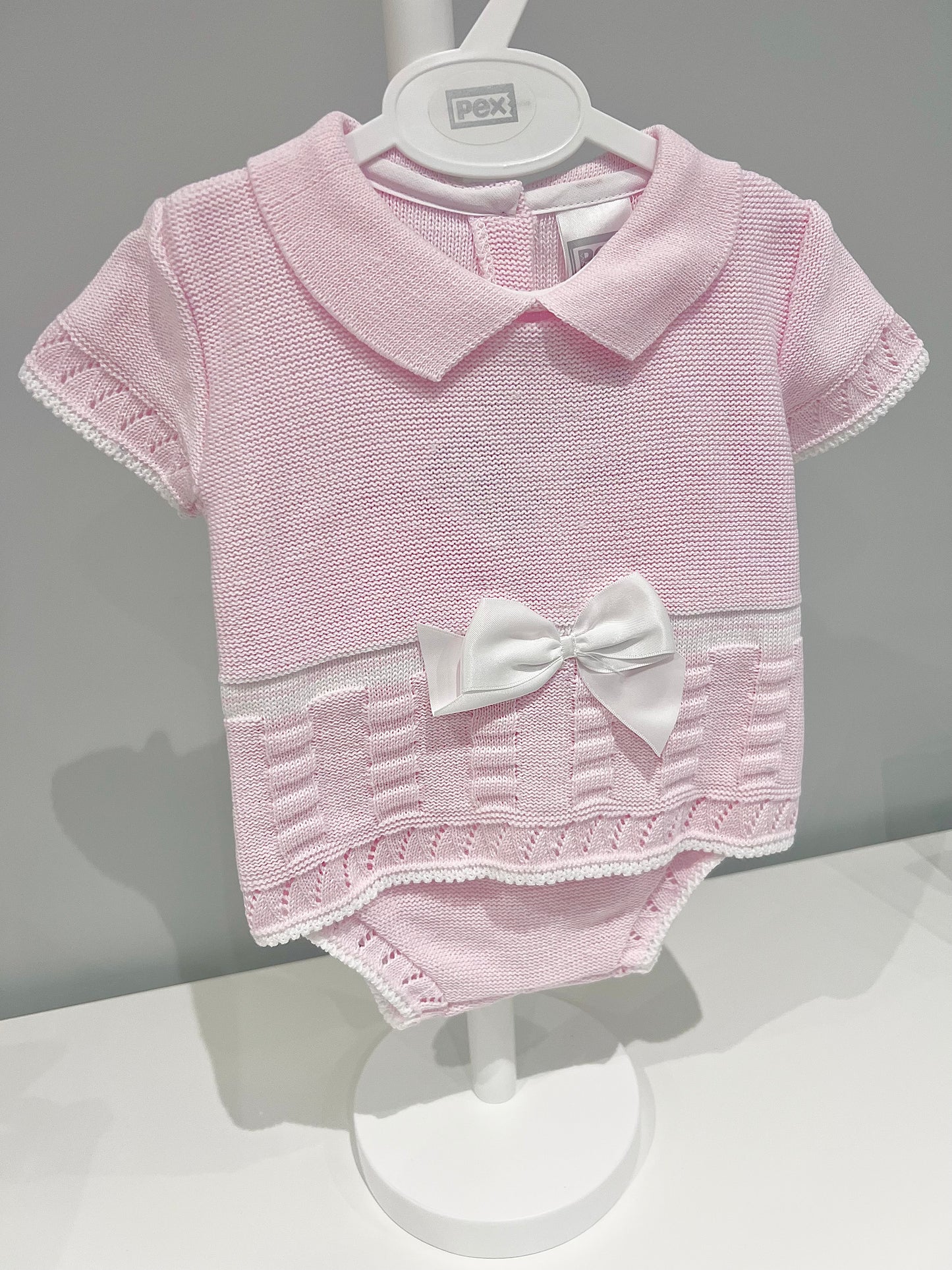 Pex Pink Girls Bow Outfit