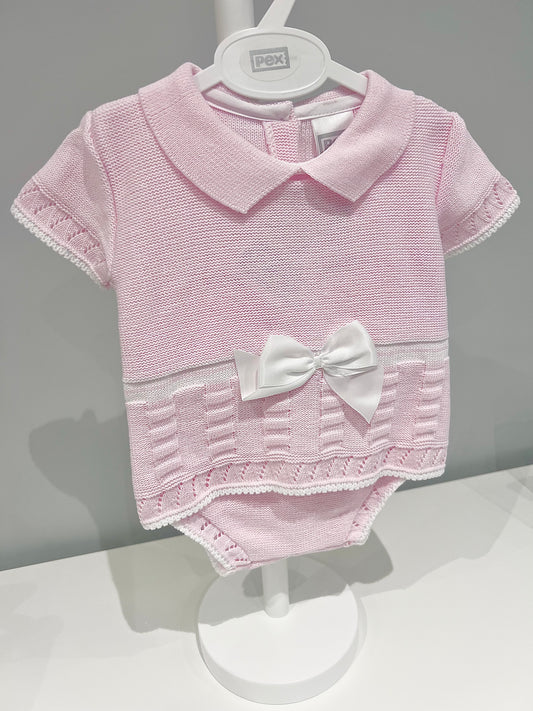 Pex Pink Girls Bow Outfit