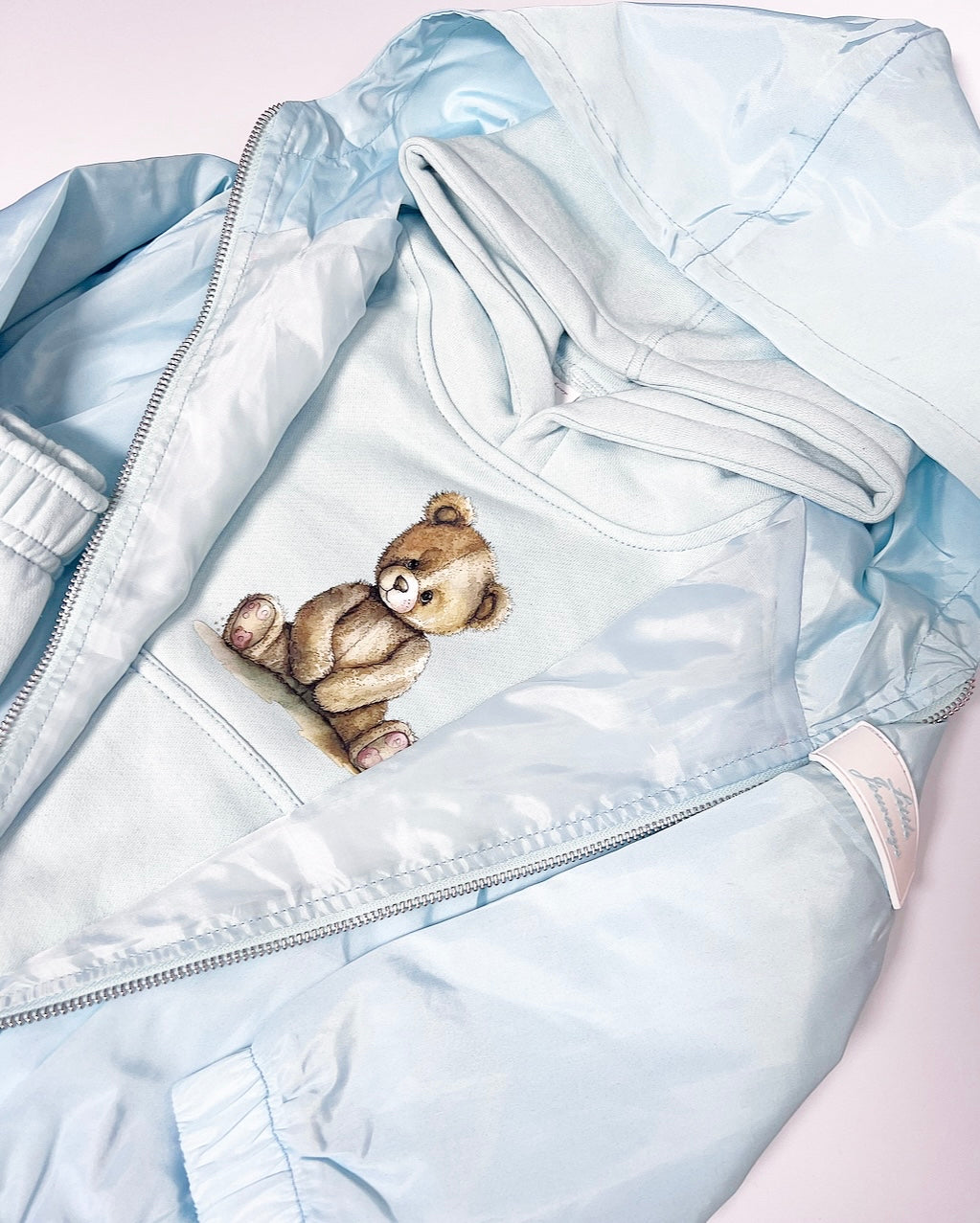 Arlo Teddy Rain Jacket BABY BLUE