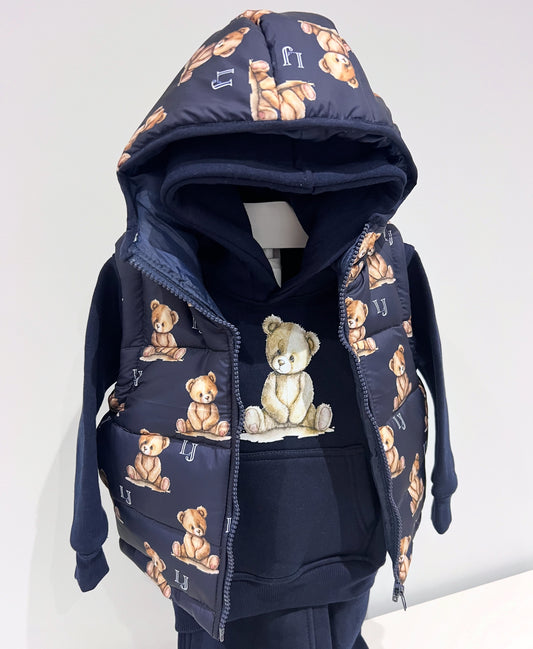 Arlo Gilet Navy Blue