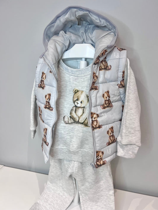 Arlo Gilet Grey