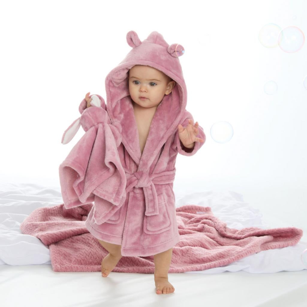 Dusky Pink Dressing Gown