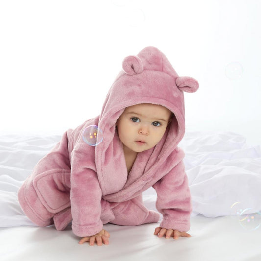 Dusky Pink Dressing Gown