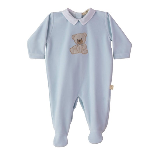 Baby Gi Sweet Teddy Onesie Blue