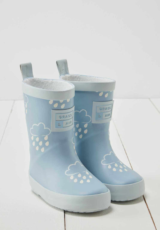 Baby Blue Colour-Revealing Wellies
