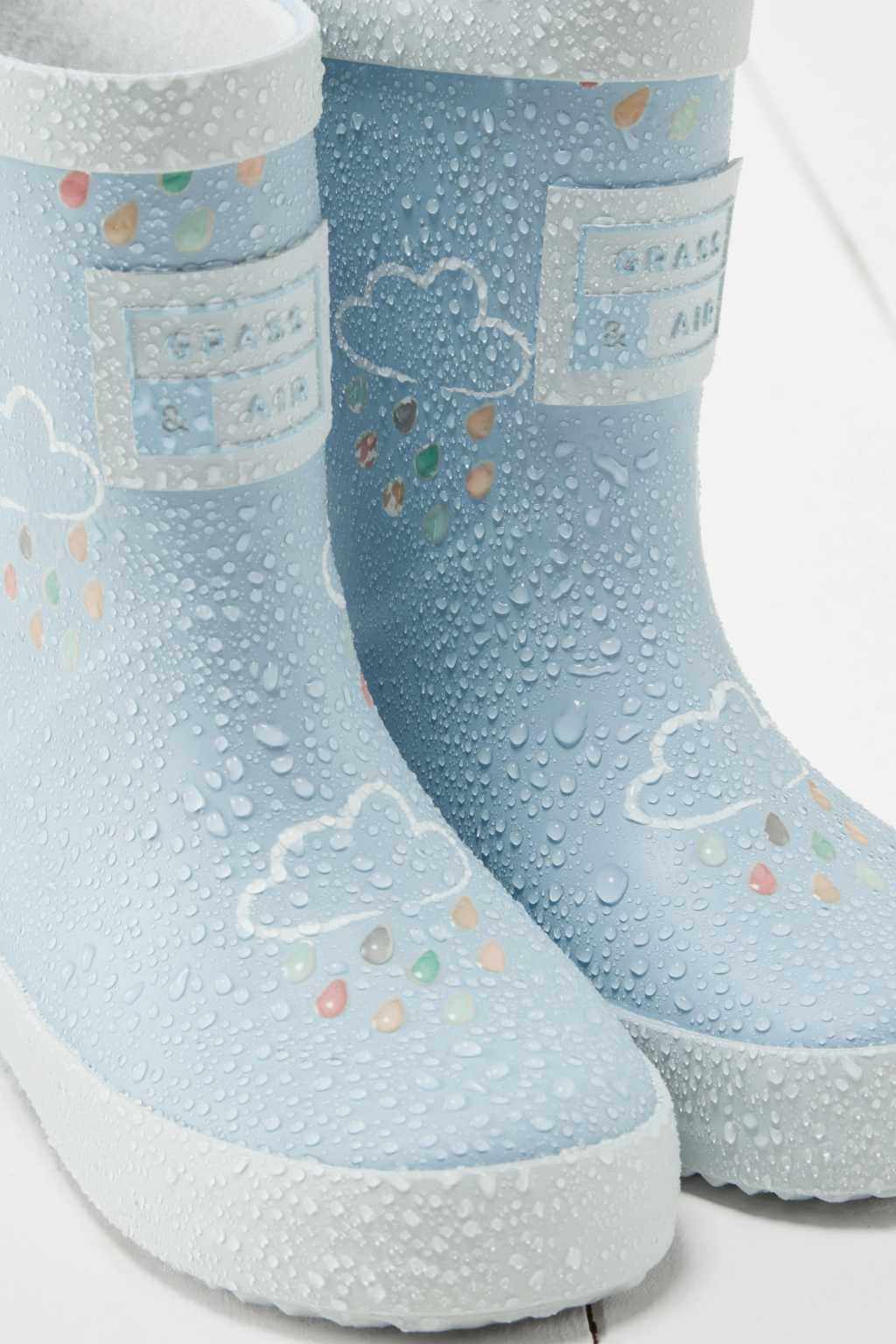 Baby Blue Colour-Revealing Wellies