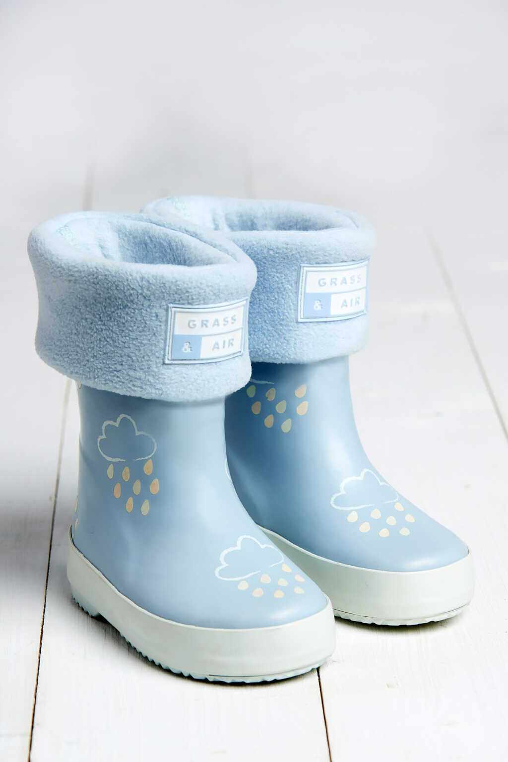 Baby Blue Colour-Revealing Wellies