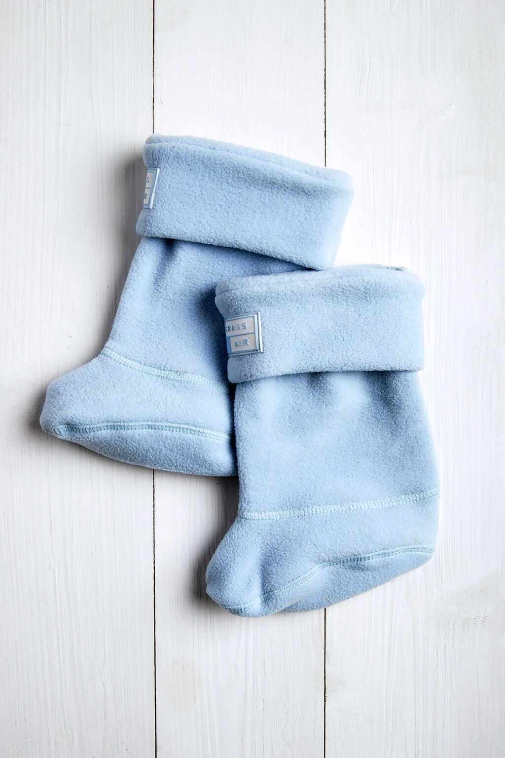 Baby Blue Kids Welly Socks