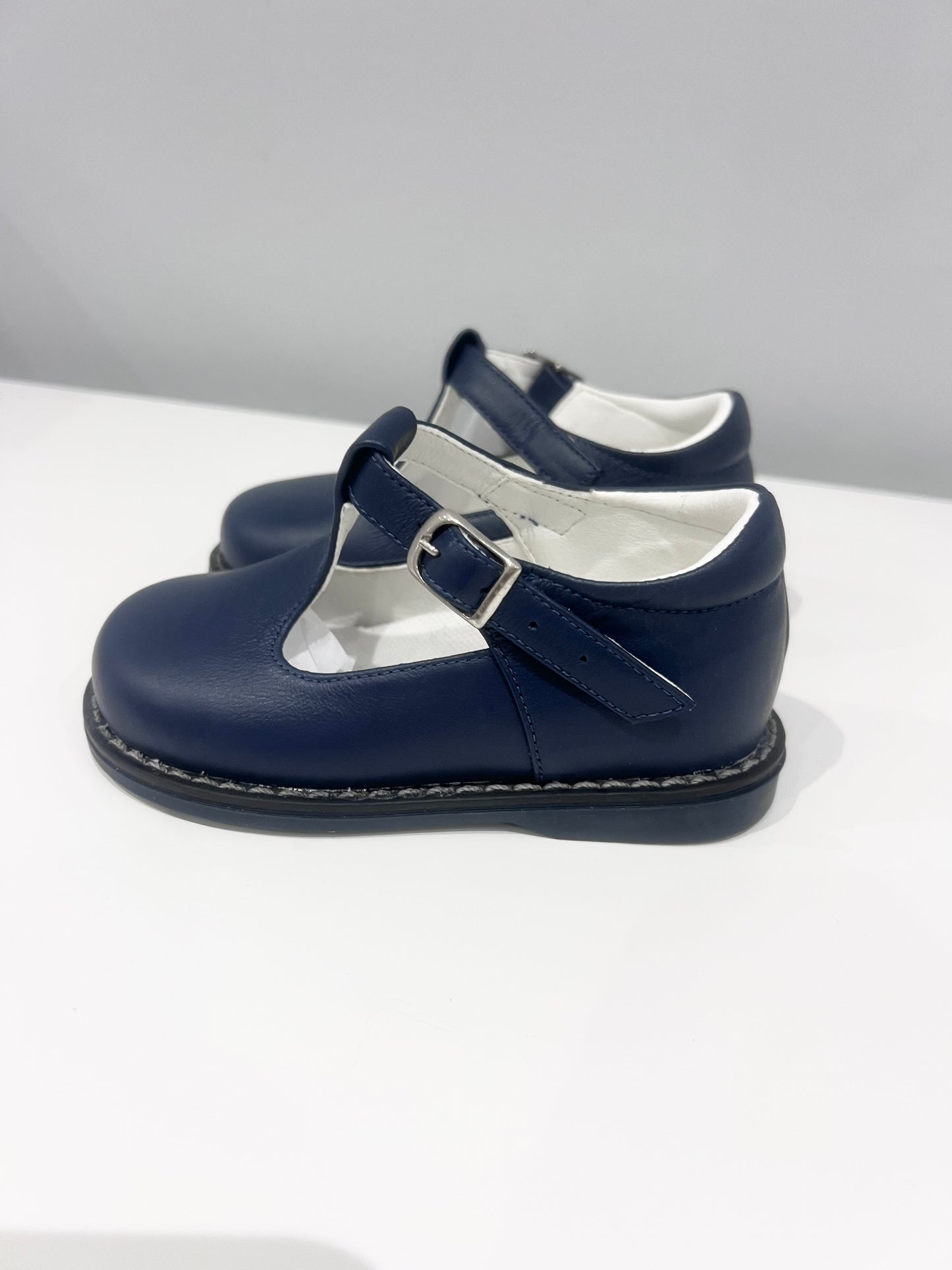 Pex Stef T-bar shoe Navy Blue