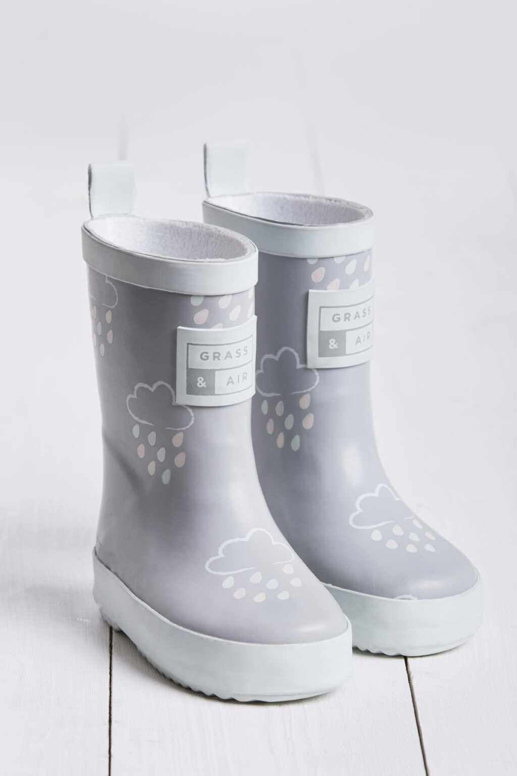 Grey Colour-Revealing Wellies