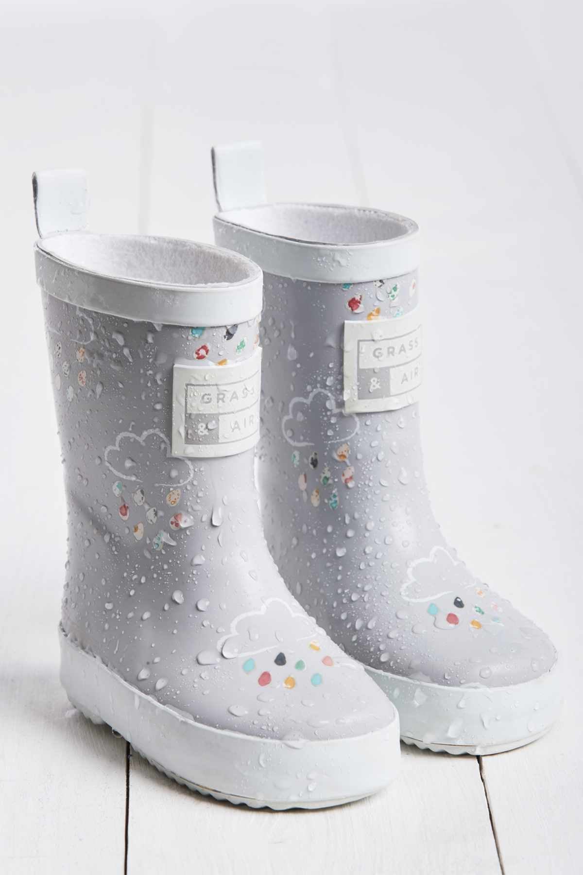 Grey Colour-Revealing Wellies