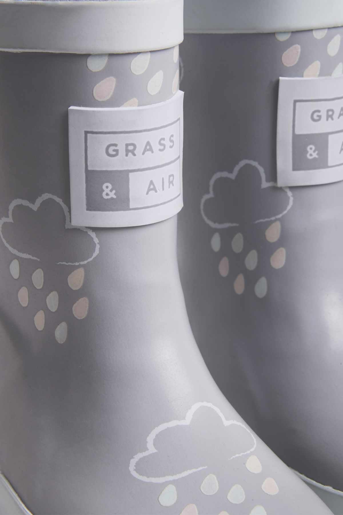 Grey Colour-Revealing Wellies