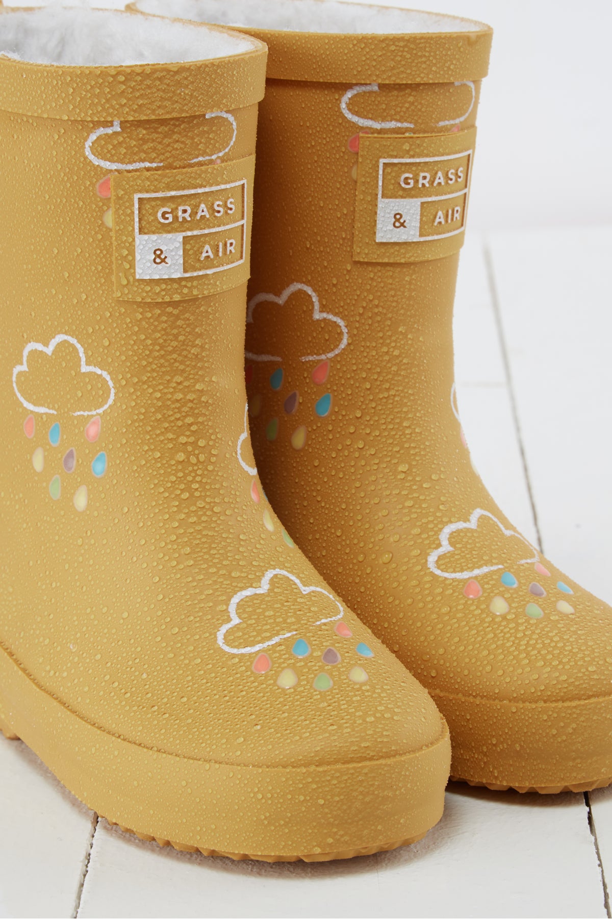 Ochre Colour-Revealing Wellies