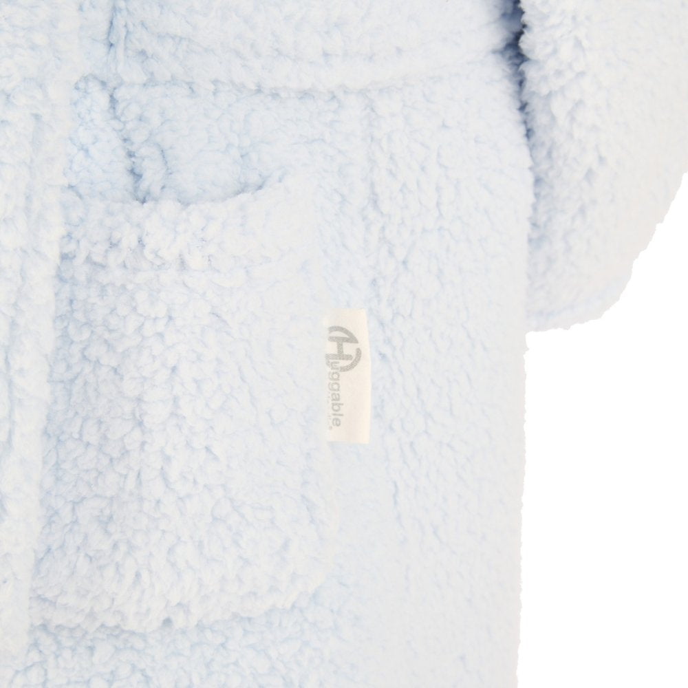 Kids Borg Dressing Gown Blue