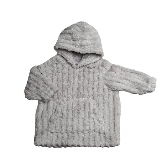 Sherpa Cosy Hoodie Grey