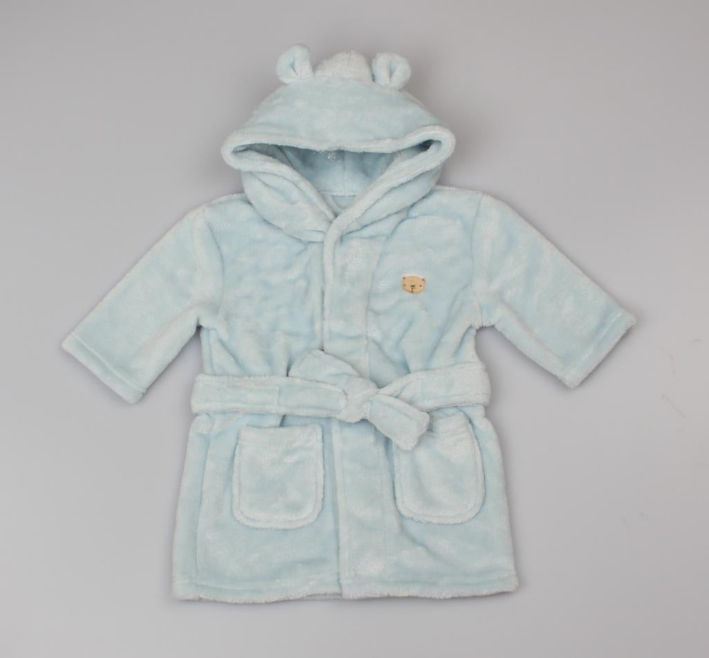 Blue Teddy Dressing Gown