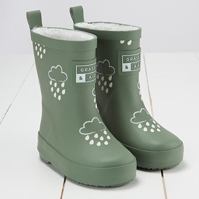 Khaki Colour-Revealing Wellies