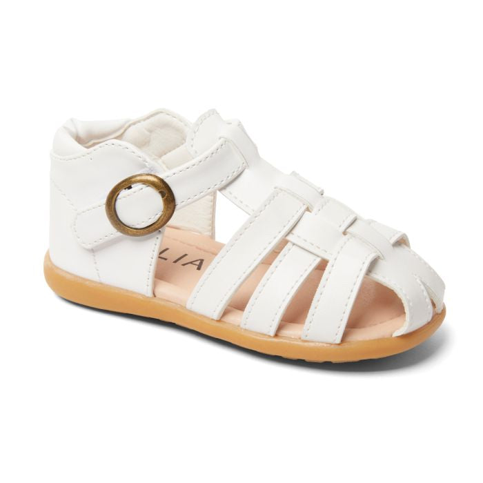 Victor Gladiator Sandal - White