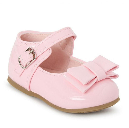 Pink Mini Bow Baby Girl Shoes