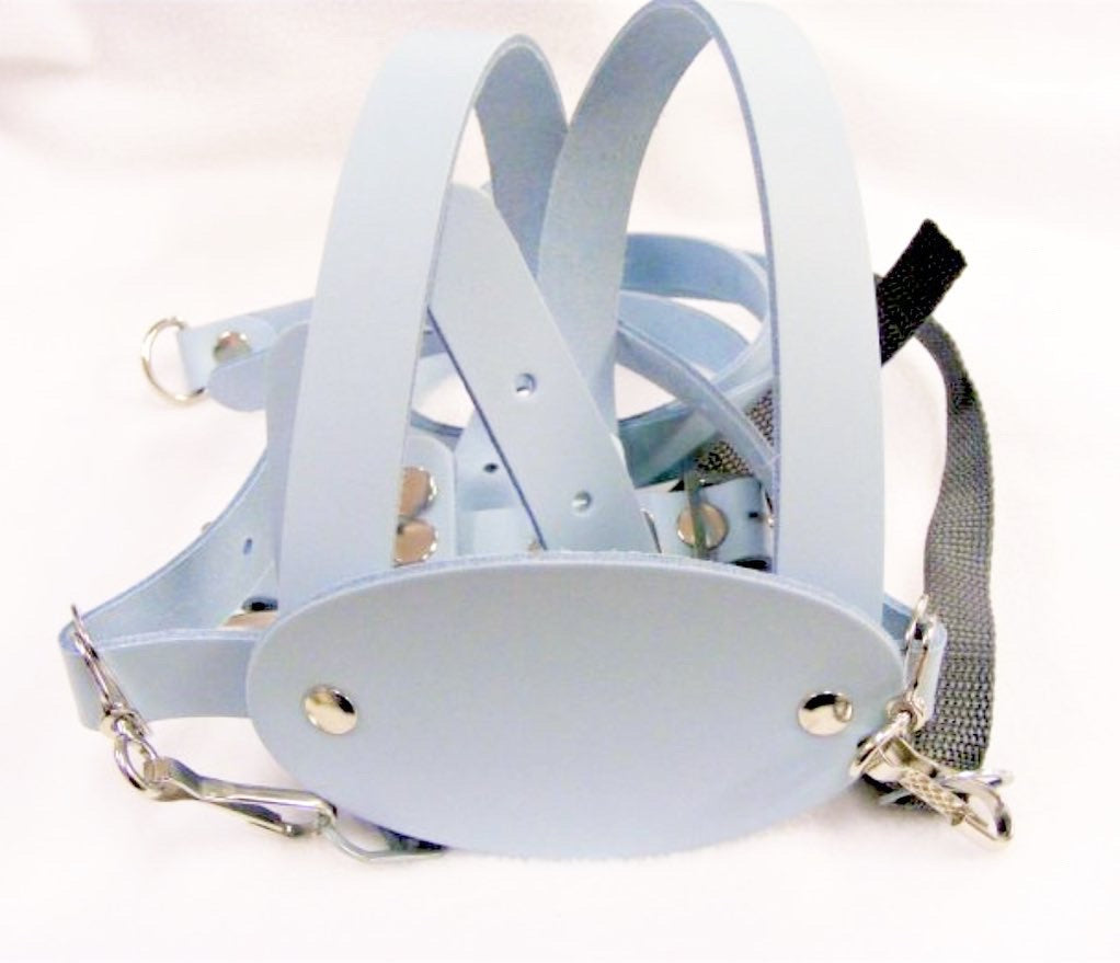 White leather best sale baby harness