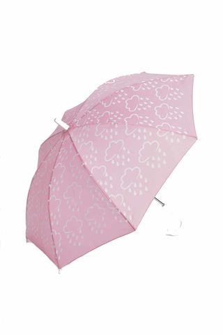 Pink Kids Colour-Revealing Umbrella