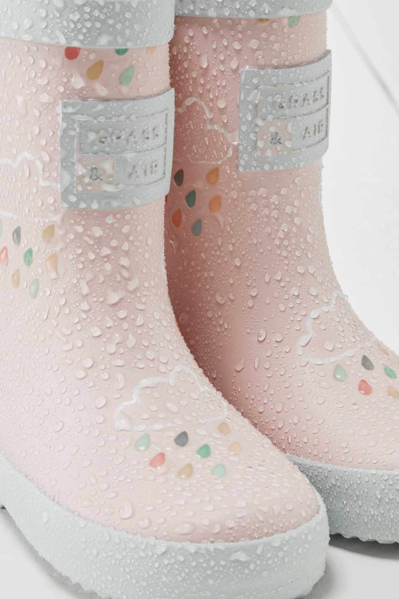 Baby Pink Colour-Revealing Wellies