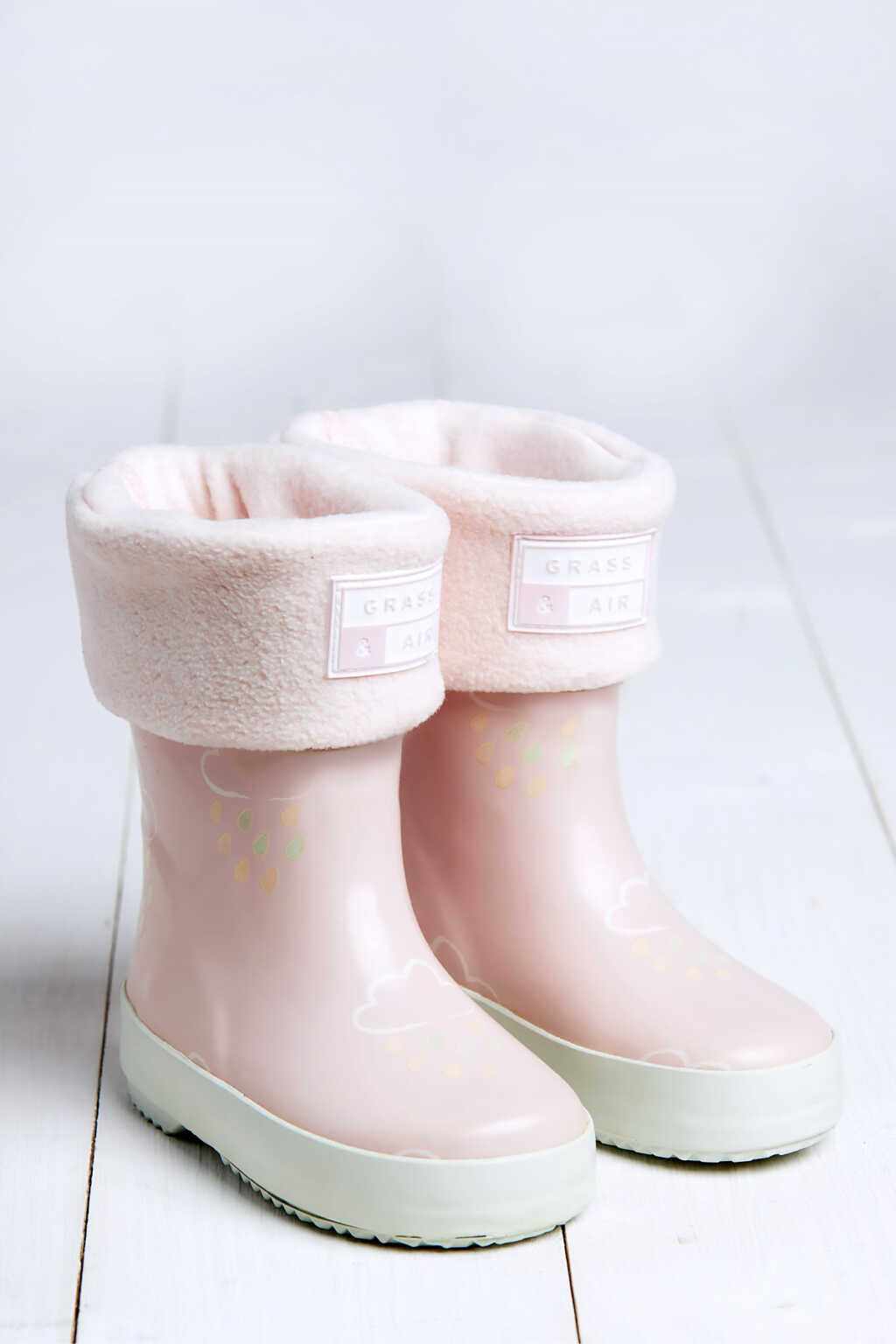 Baby Pink Colour-Revealing Wellies