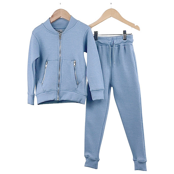 Samli Sky Zipped Lounge Wear