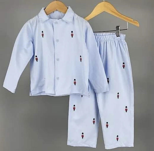 Little Blue Soldier Pjs