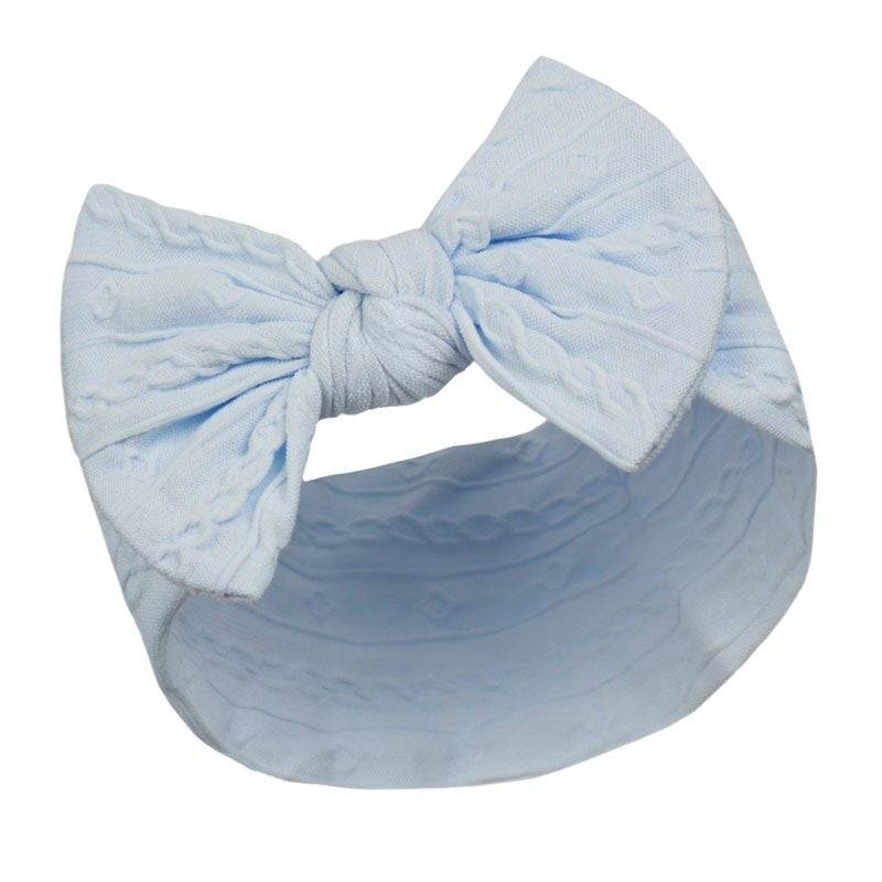 Cable Headbands With Bow