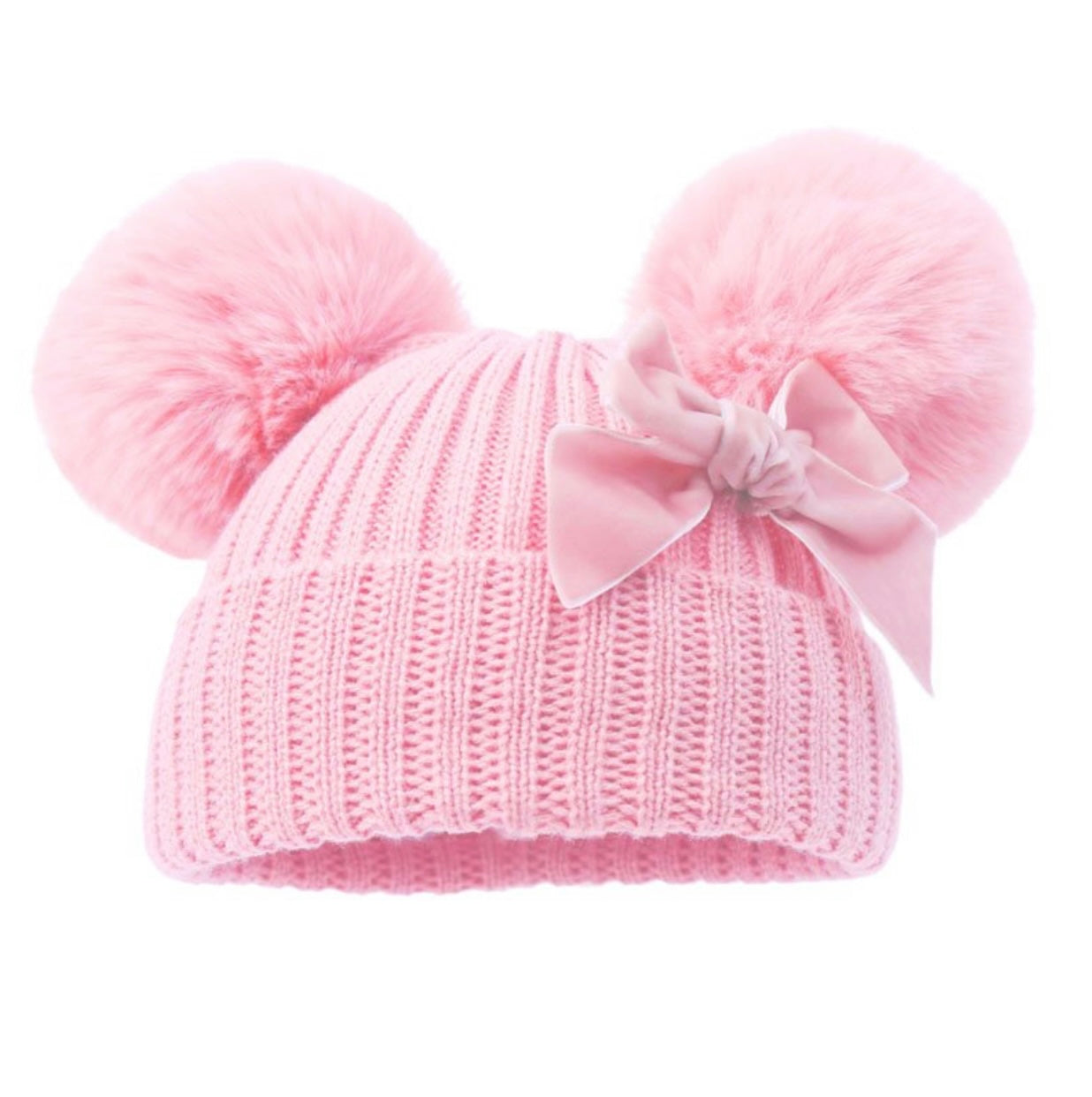 Double Pom Pom Hats