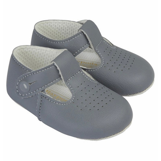 Grey Soft Soled Shoes